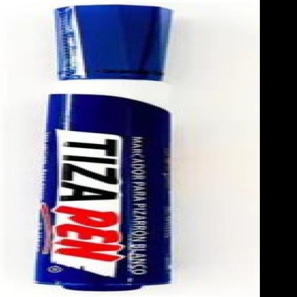 MARCADOR PPIZ. GRUESO TIZAPEN PLAST. AZUL E12C288